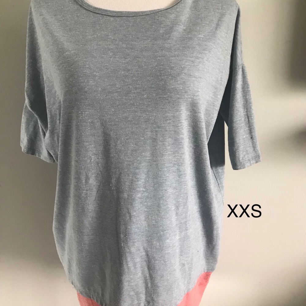 Pretty dipped LuLaRoe cotton Irma